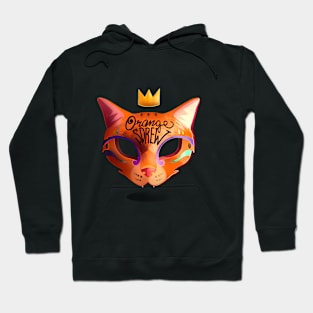 Orange Sdrew - logo brand, tribe mask Hoodie